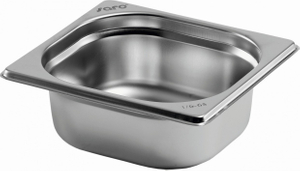 Großhandel für kommerzielle Edelstahlpfannen, GN 1/6, 65 mm, Gastronorm-Behälter, Lebensmittelpfanne